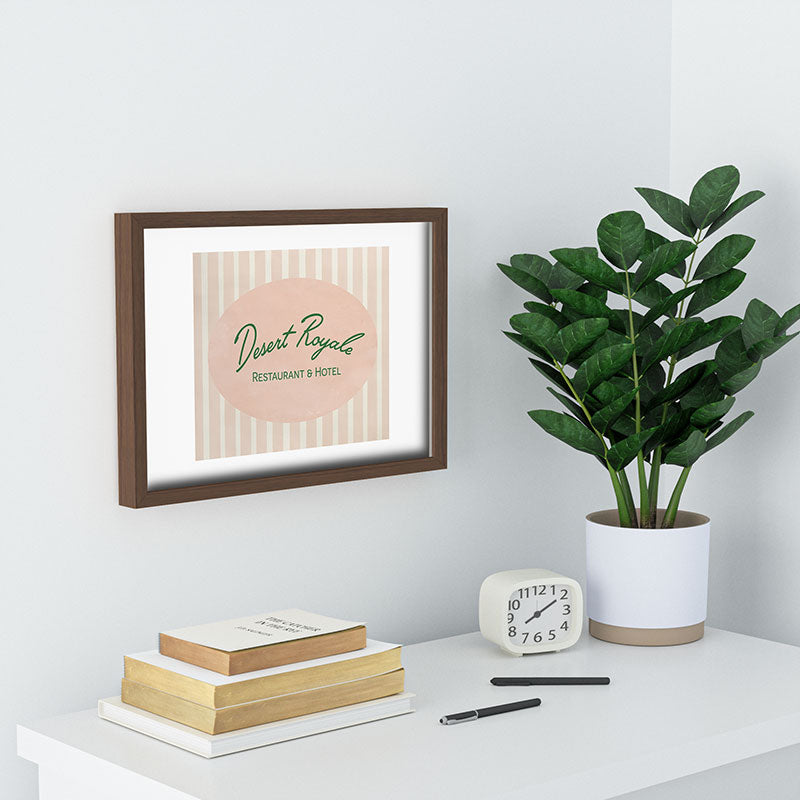 DENY Designs desert royale Recessed Framing Rectangle