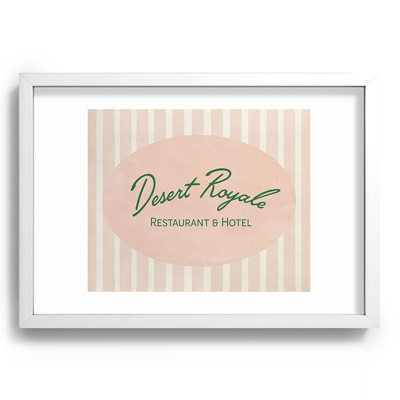 DENY Designs desert royale Recessed Framing Rectangle