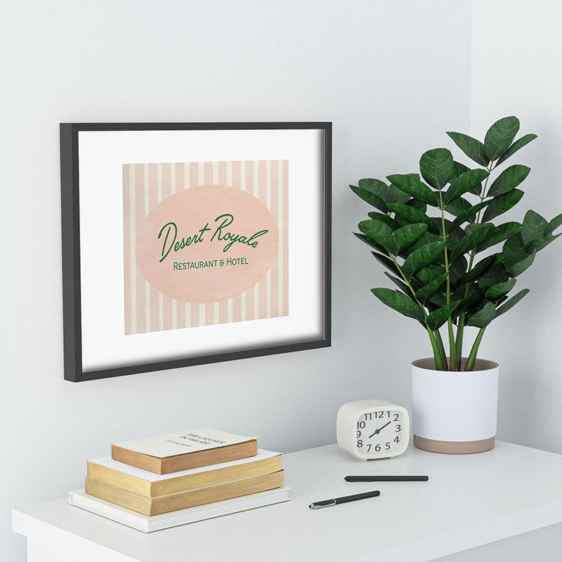DENY Designs desert royale Recessed Framing Rectangle