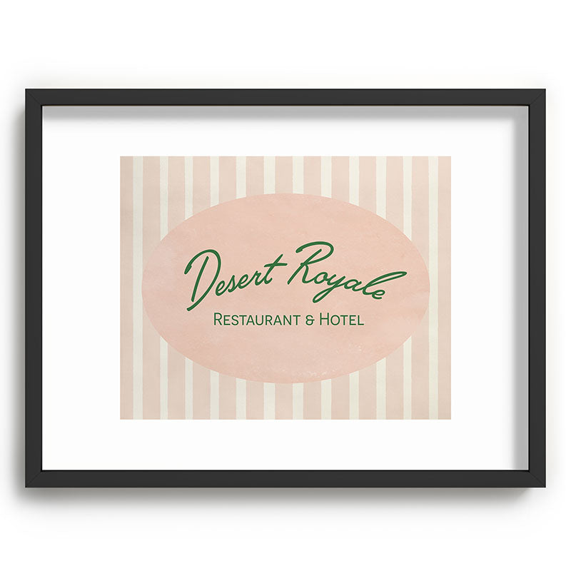DENY Designs desert royale Recessed Framing Rectangle