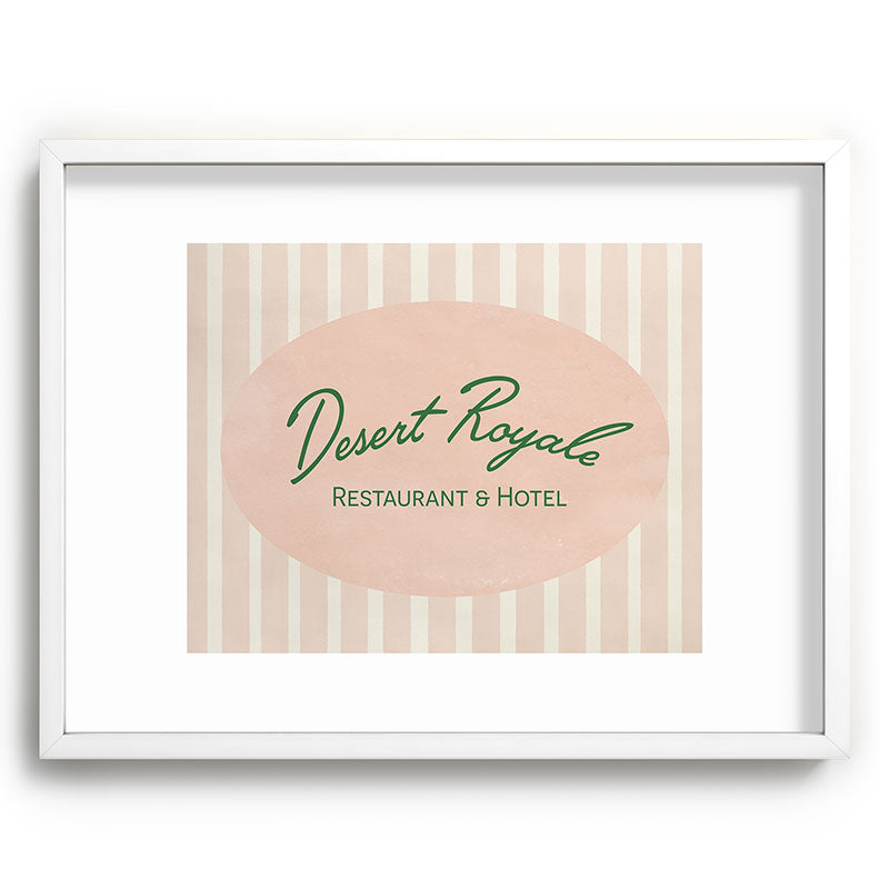 DENY Designs desert royale Recessed Framing Rectangle