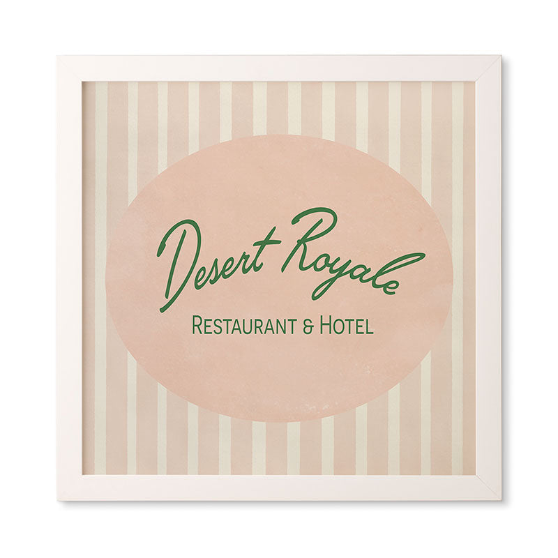 DENY Designs desert royale Framed Wall Art