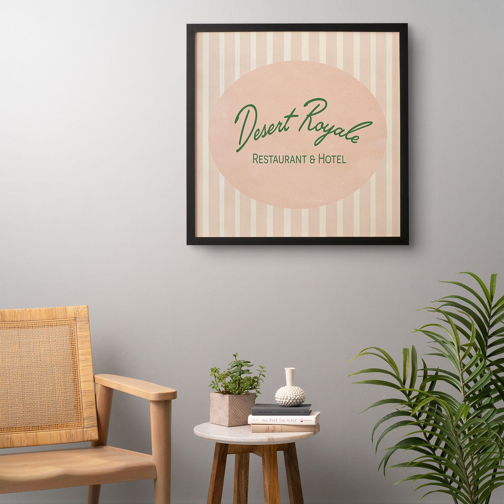 DENY Designs desert royale Framed Wall Art
