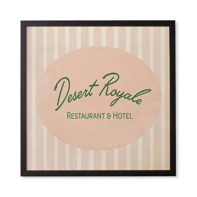 DENY Designs desert royale Framed Wall Art
