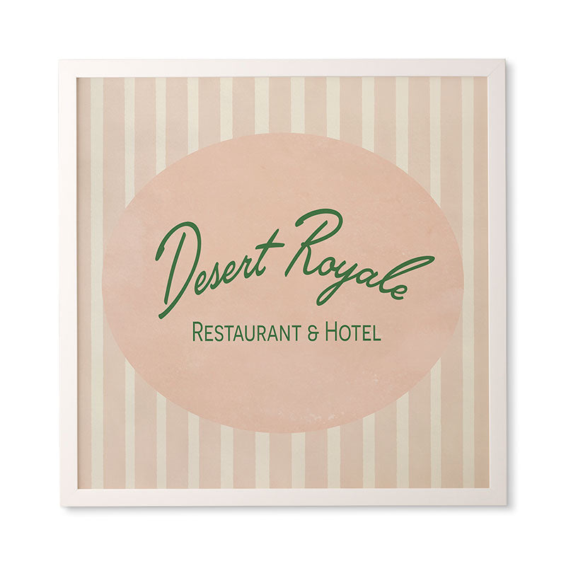 DENY Designs desert royale Framed Wall Art