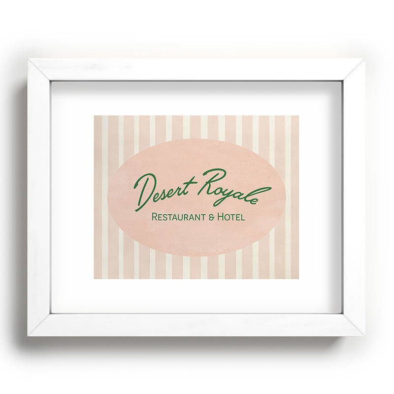 DENY Designs desert royale Recessed Framing Rectangle