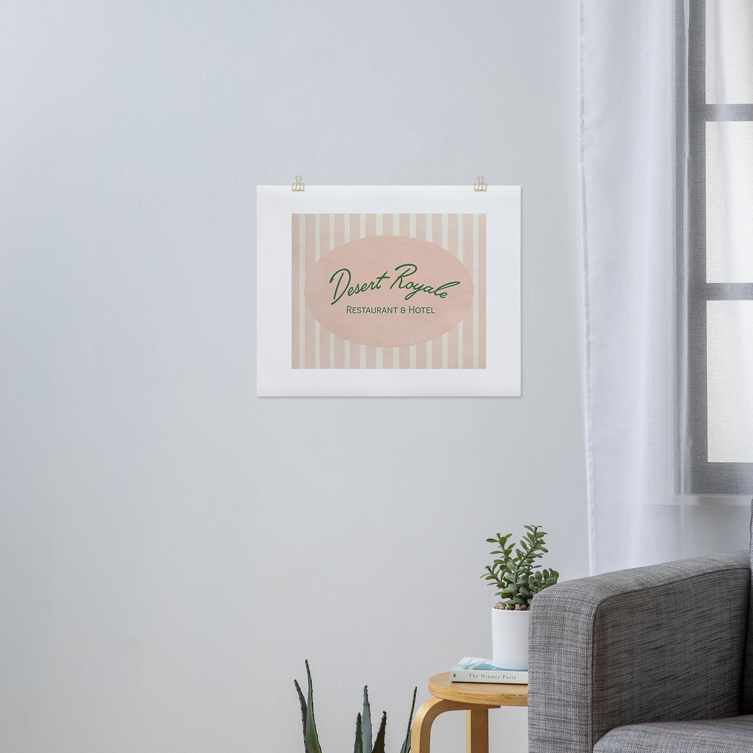 DENY Designs desert royale Art Print