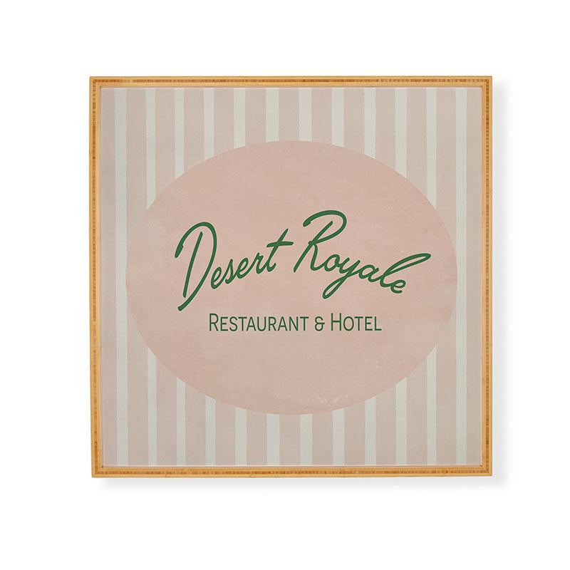 DENY Designs desert royale Framed Wall Art
