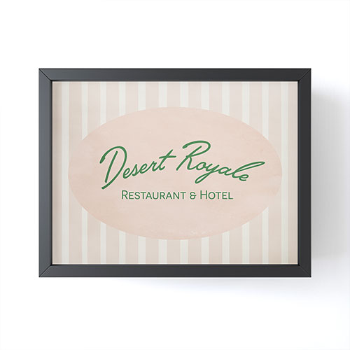 DENY Designs desert royale Framed Mini Art Print