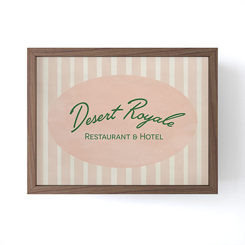 DENY Designs desert royale Framed Mini Art Print