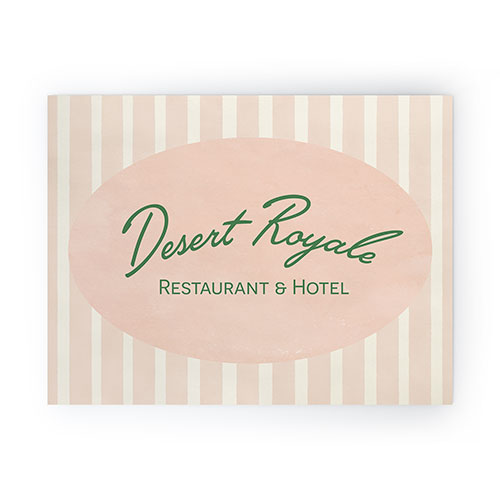 DENY Designs desert royale Mini Art Print