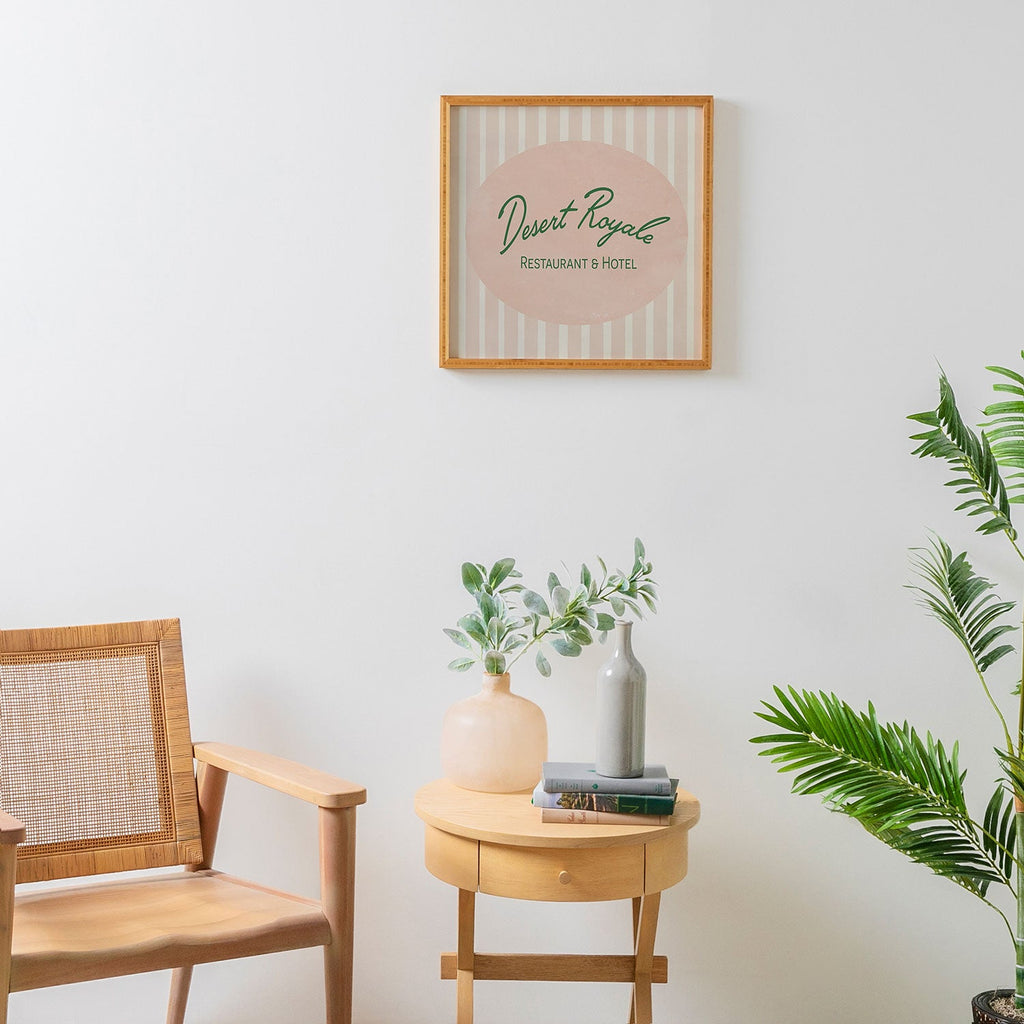 DENY Designs desert royale Framed Wall Art