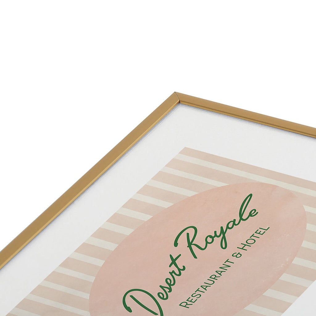 DENY Designs desert royale Metal Framed Art Print