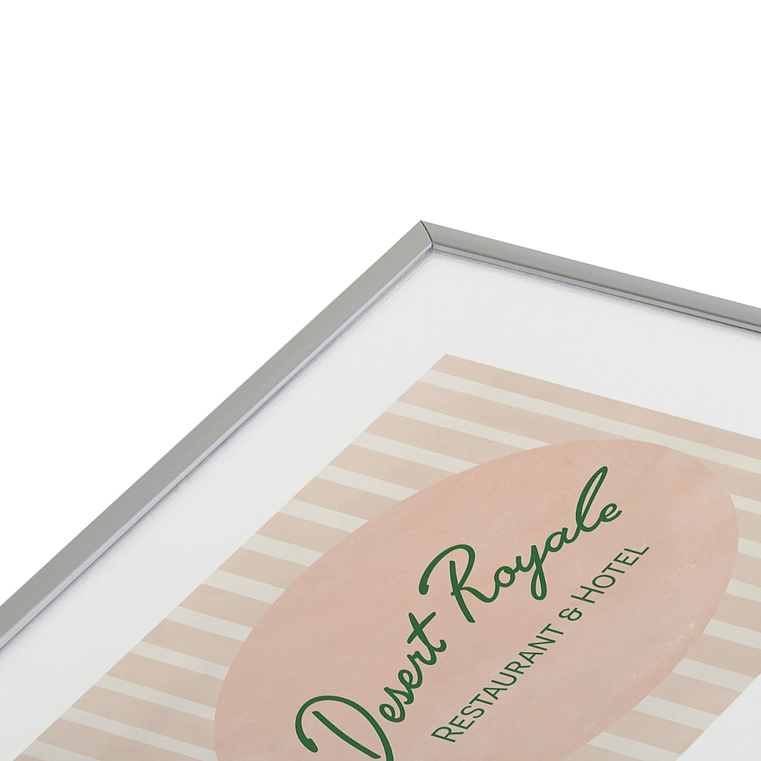 DENY Designs desert royale Metal Framed Art Print