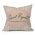 DENY Designs desert royale Throw Pillow