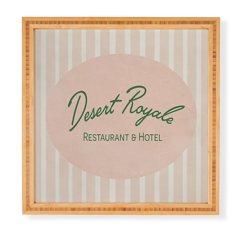 DENY Designs desert royale Framed Wall Art