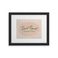 DENY Designs desert royale Framed Art Print