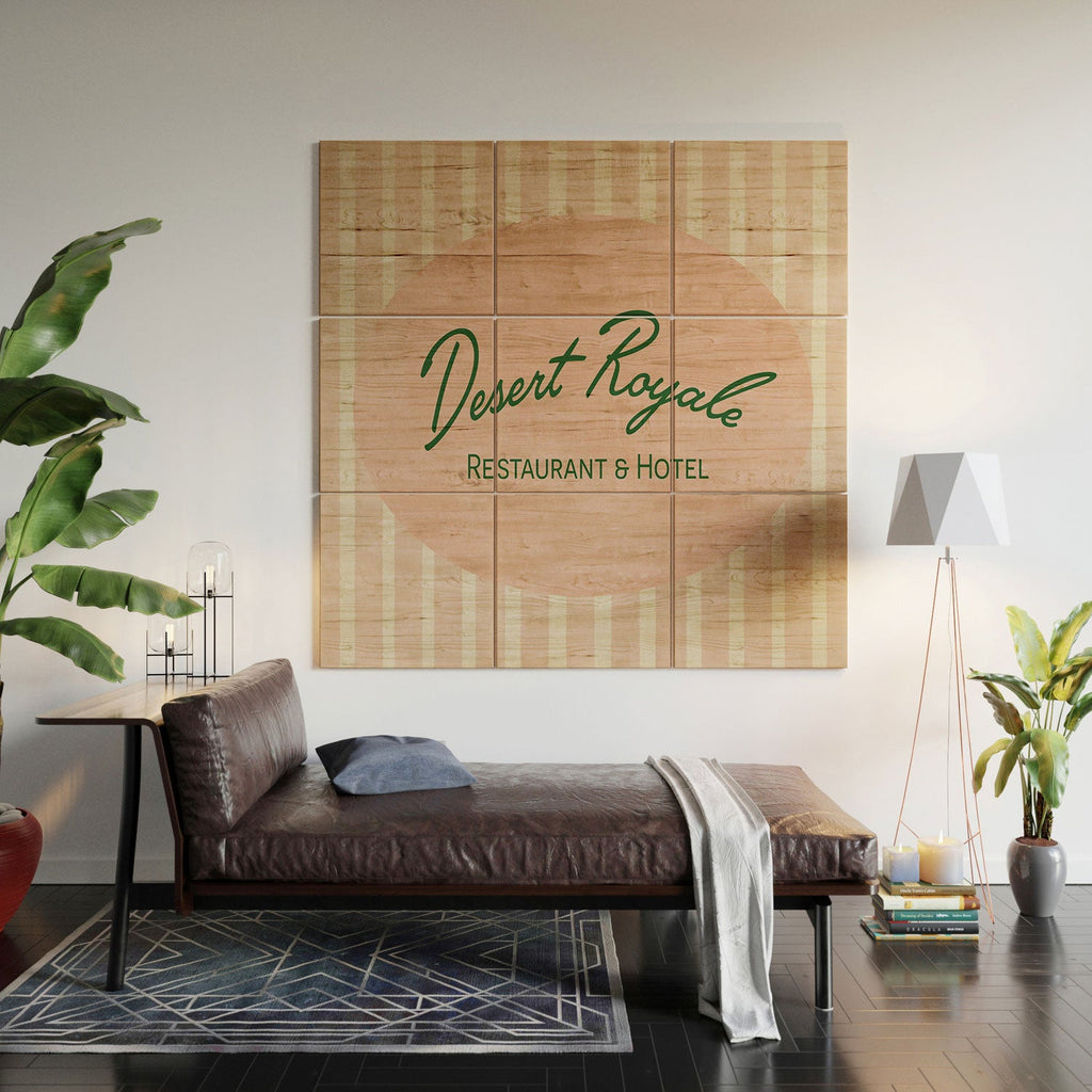DENY Designs desert royale Wood Wall Mural