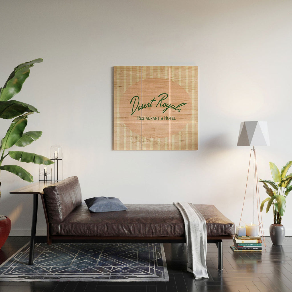 DENY Designs desert royale Wood Wall Mural