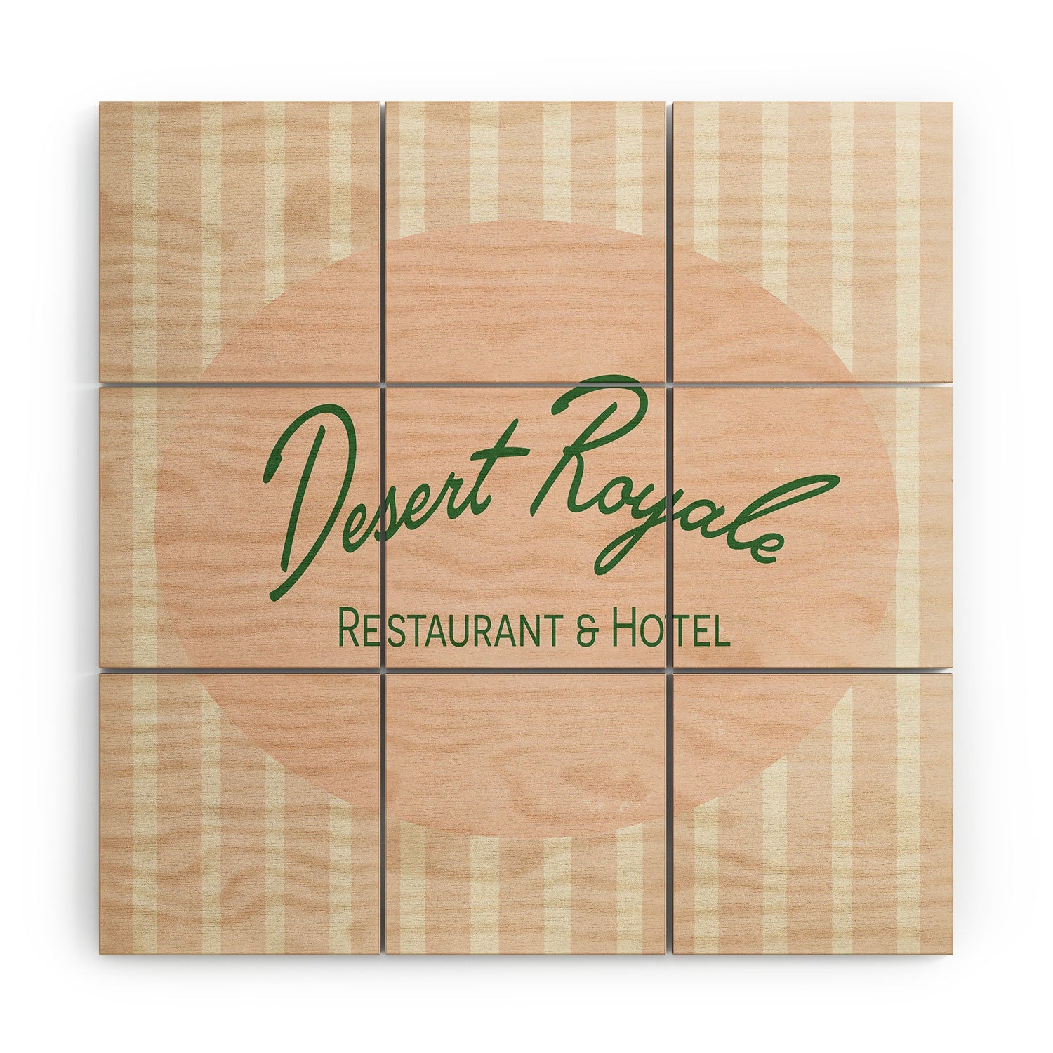 DENY Designs desert royale Wood Wall Mural