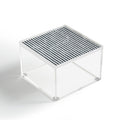 DENY Designs Distressed Chunky Stripe Acrylic Box