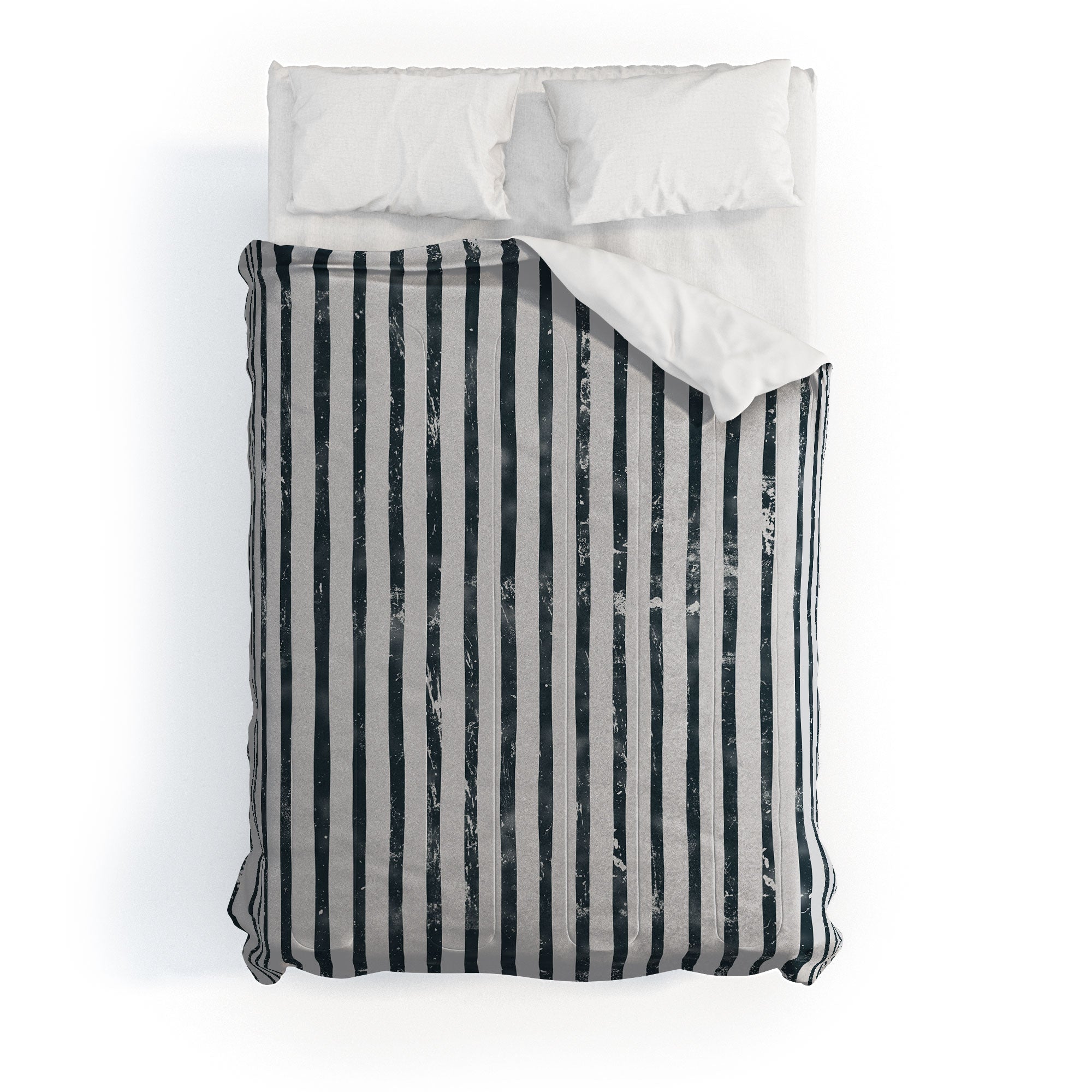 DENY Designs Distressed Chunky Stripe Comforter
