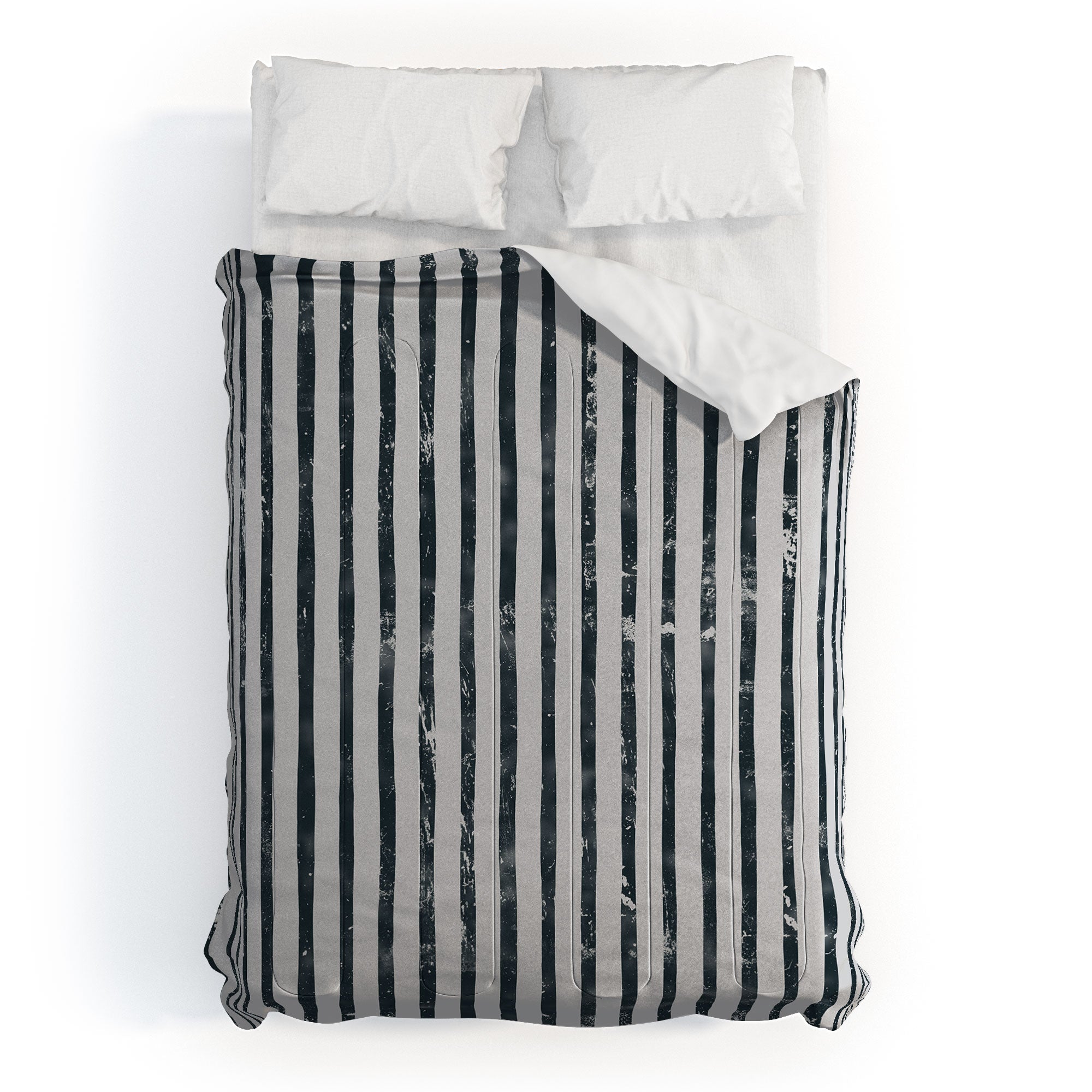 DENY Designs Distressed Chunky Stripe Comforter