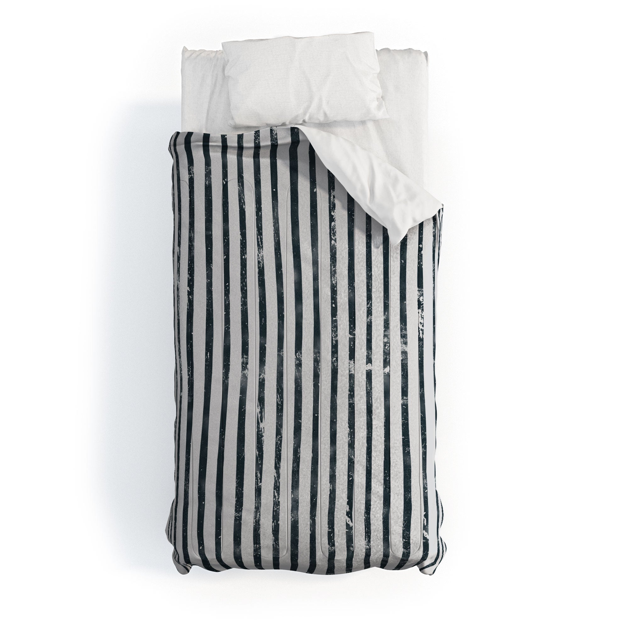 DENY Designs Distressed Chunky Stripe Comforter