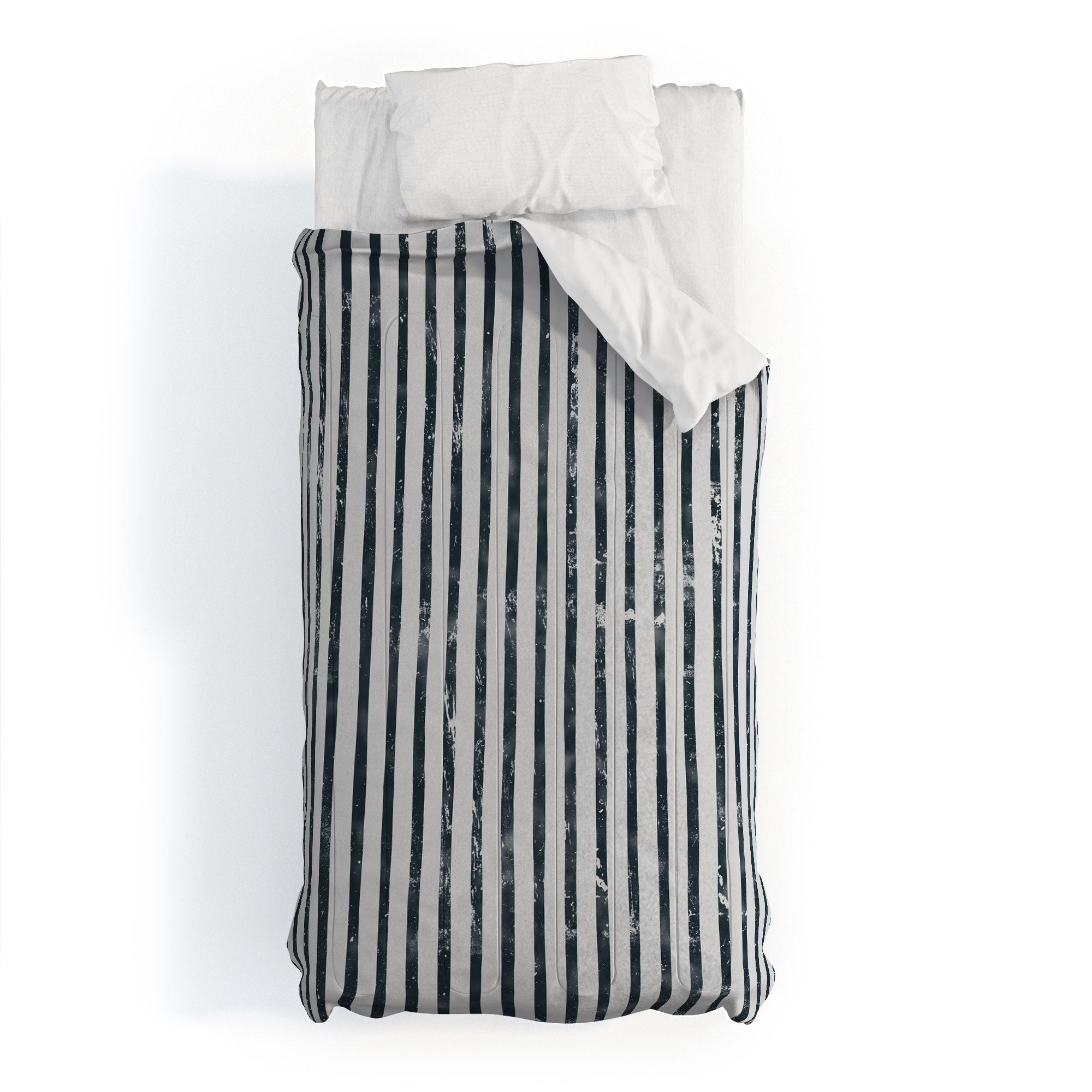DENY Designs Distressed Chunky Stripe Comforter