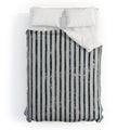 DENY Designs Distressed Chunky Stripe Duvet Cover
