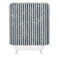 DENY Designs Distressed Chunky Stripe Shower Curtain