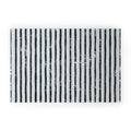 DENY Designs Distressed Chunky Stripe Welcome Mat
