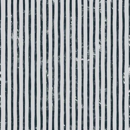 DENY Designs Distressed Chunky Stripe Shower Curtain