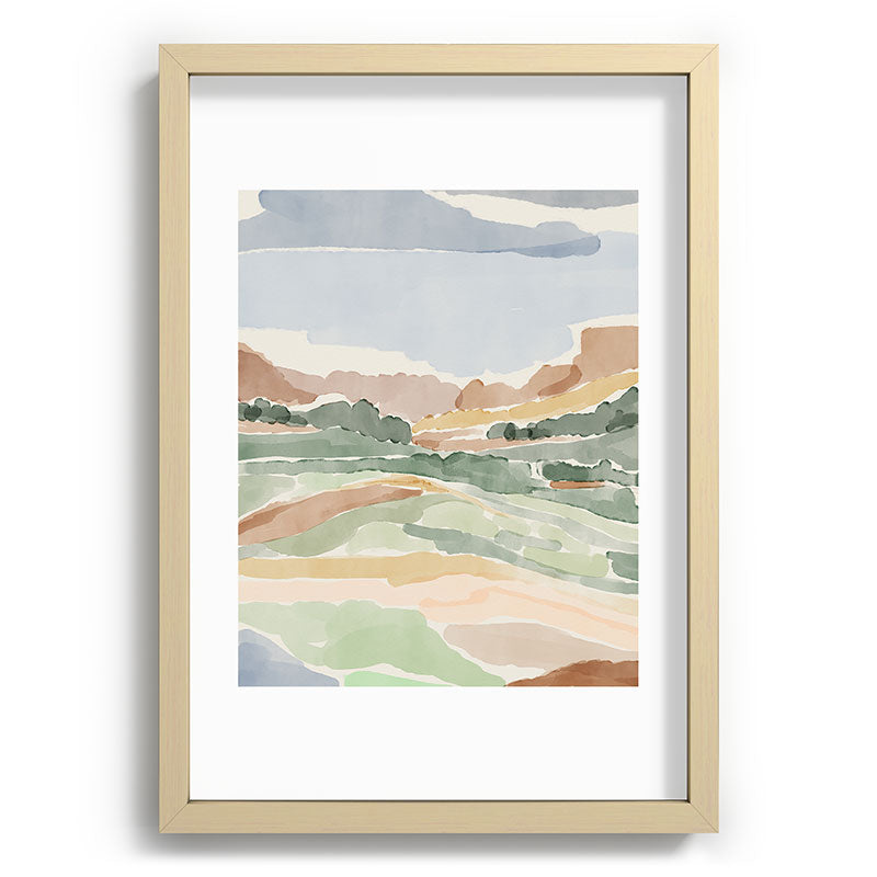 DENY Designs Dreamscape I Recessed Framing Rectangle