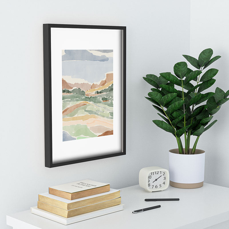 DENY Designs Dreamscape I Recessed Framing Rectangle