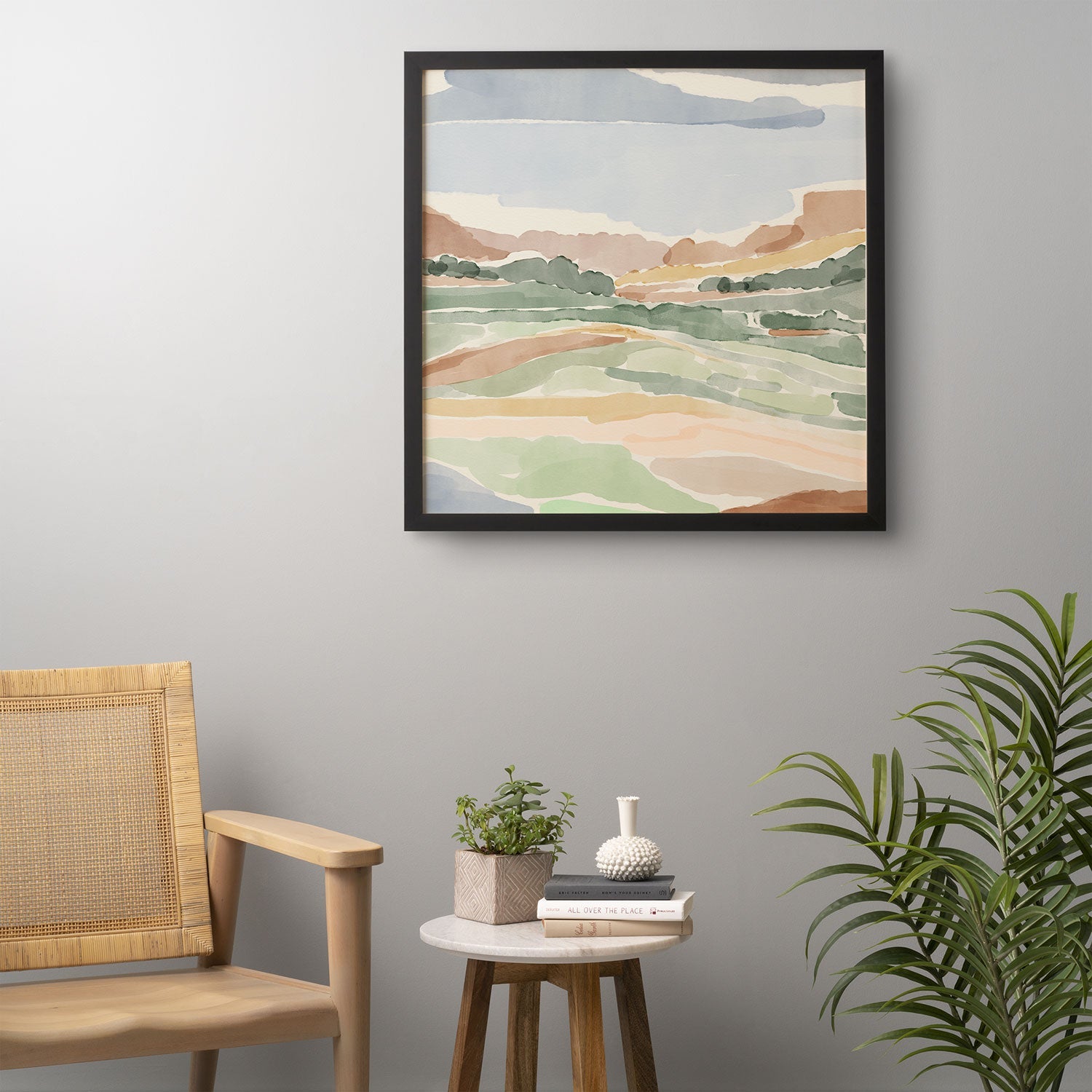DENY Designs Dreamscape I Framed Wall Art