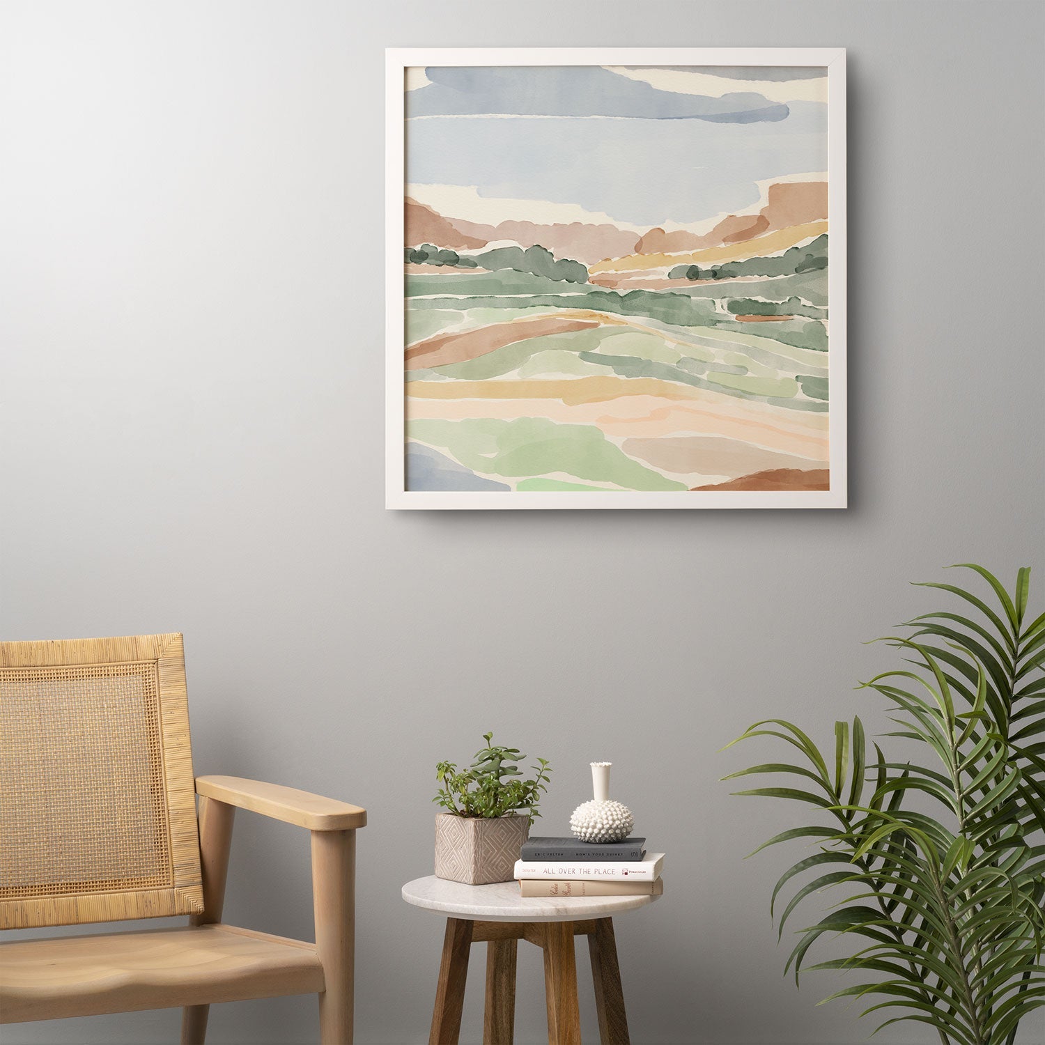 DENY Designs Dreamscape I Framed Wall Art
