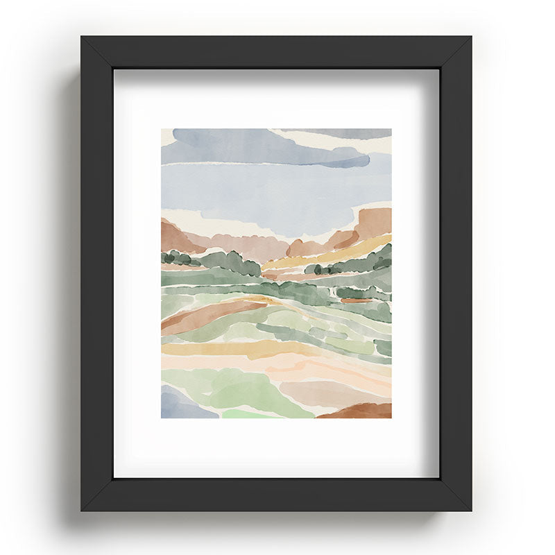DENY Designs Dreamscape I Recessed Framing Rectangle