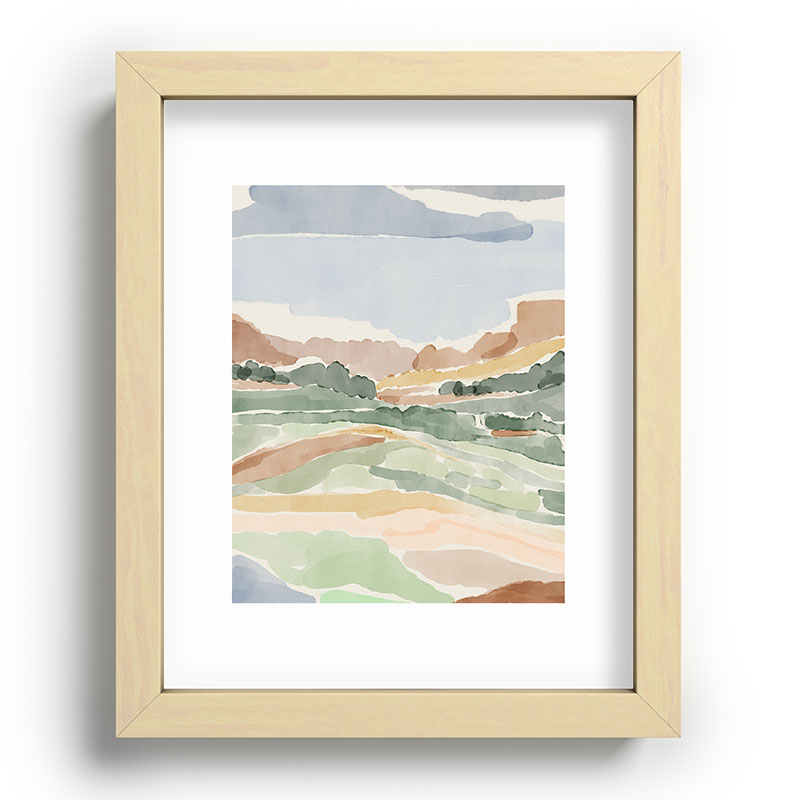 DENY Designs Dreamscape I Recessed Framing Rectangle