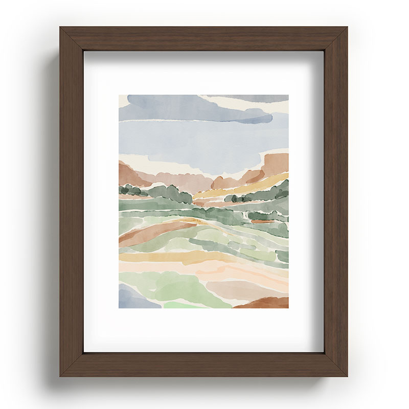 DENY Designs Dreamscape I Recessed Framing Rectangle