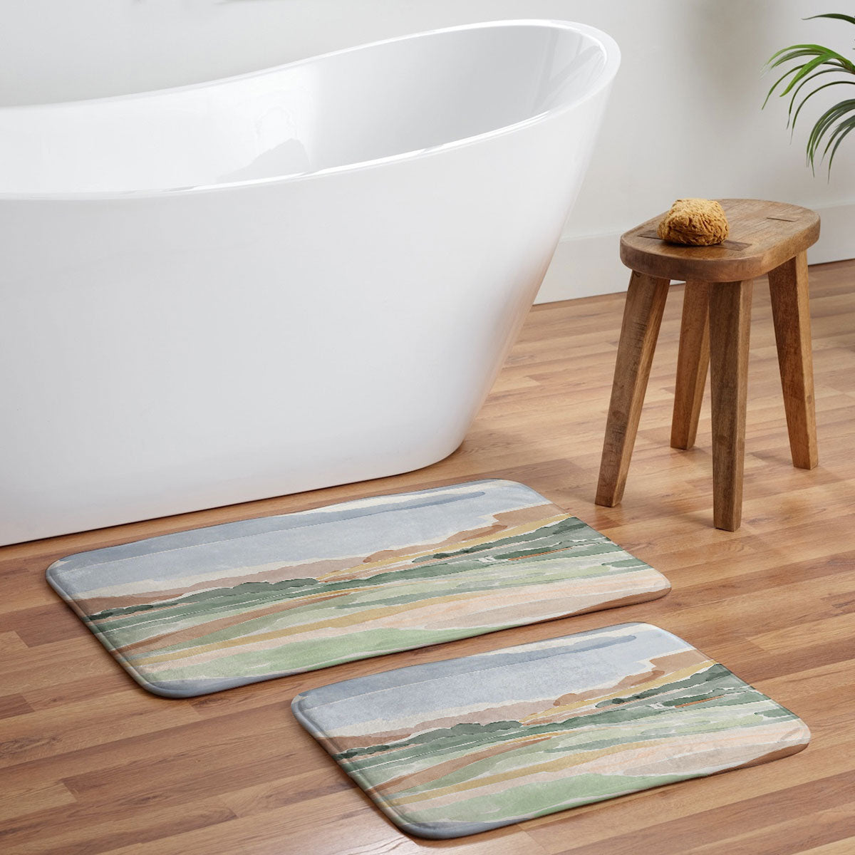 DENY Designs Dreamscape I Memory Foam Bath Mat