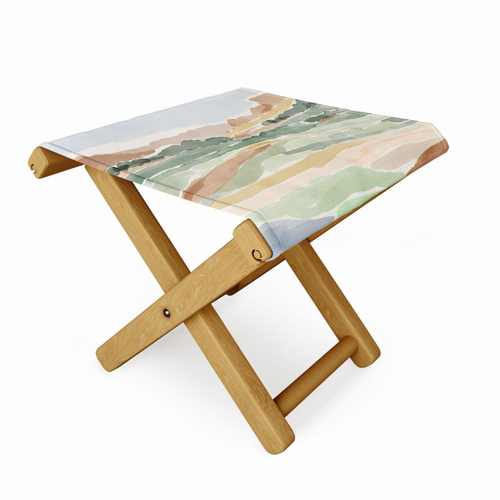 DENY Designs Dreamscape I Folding Stool