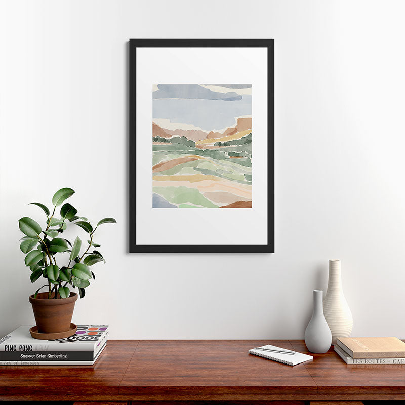 DENY Designs Dreamscape I Framed Art Print