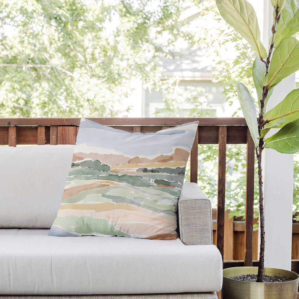 DENY Designs Dreamscape I Outdoor Throw Pillow
