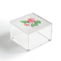 DENY Designs flamingo flower Acrylic Box