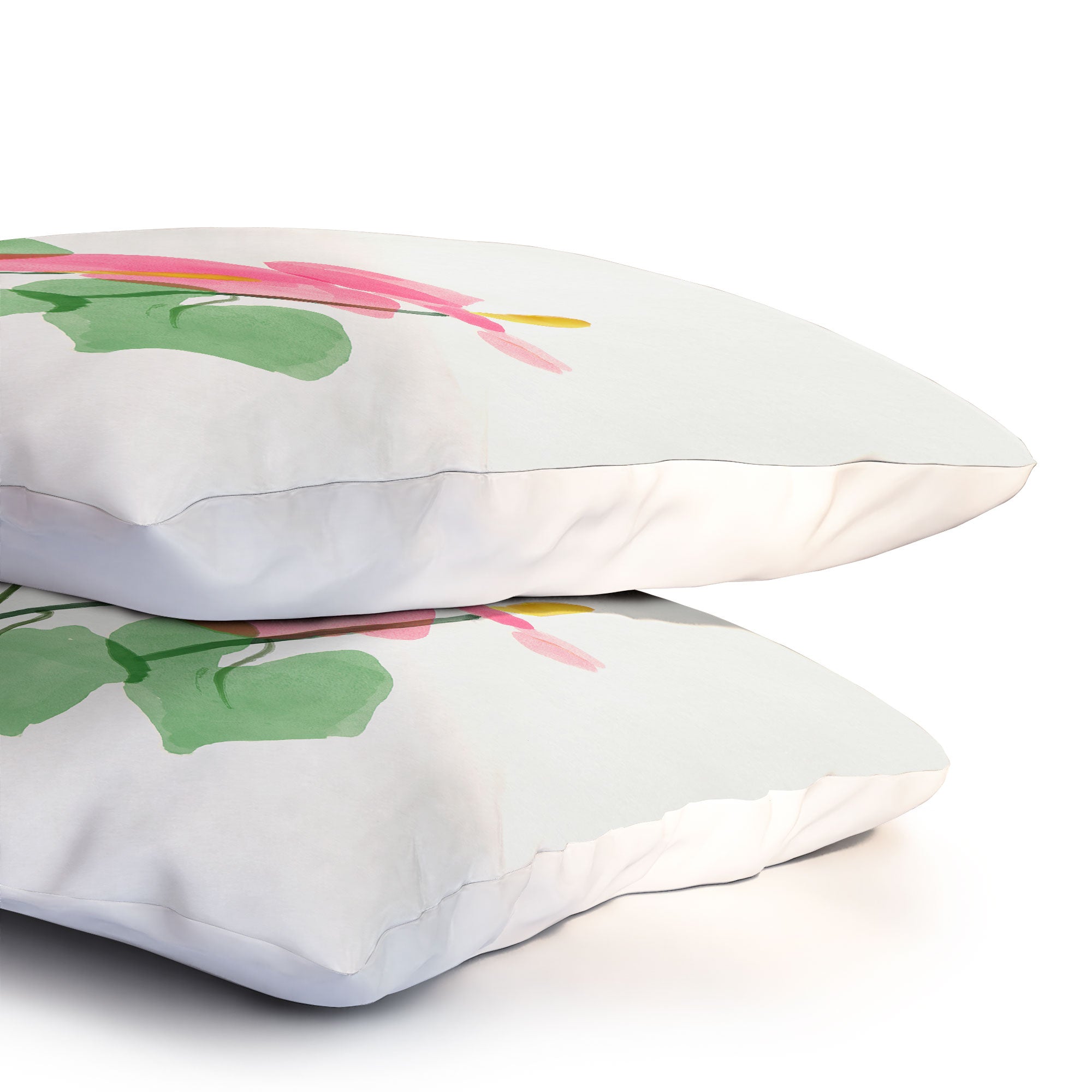 DENY Designs flamingo flower Pillow Shams
