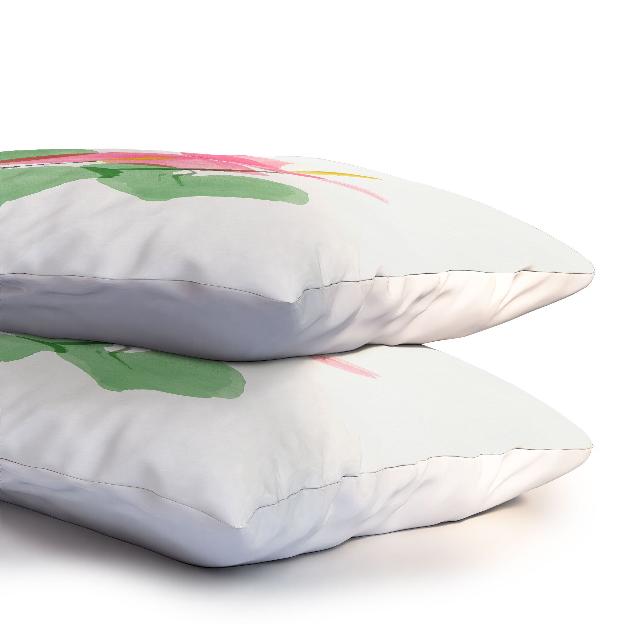 DENY Designs flamingo flower Pillow Shams