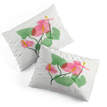 DENY Designs flamingo flower Pillow Shams
