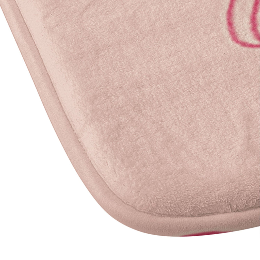 DENY Designs girl breakfast Memory Foam Bath Mat