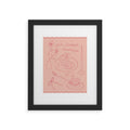 DENY Designs girl breakfast Framed Art Print